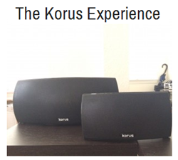 Korus V600 and V400 speakers